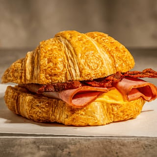 Ham, Bacon, Egg & Cheese