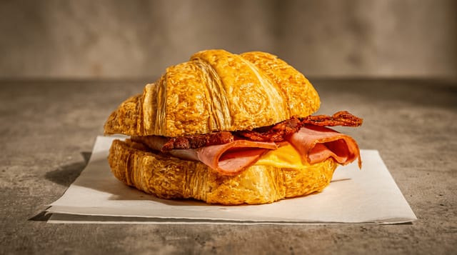 Ham, Bacon, Egg & Cheese.