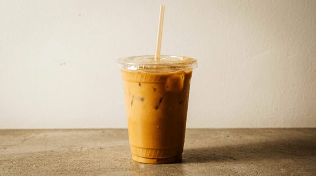 Iced Coffee.