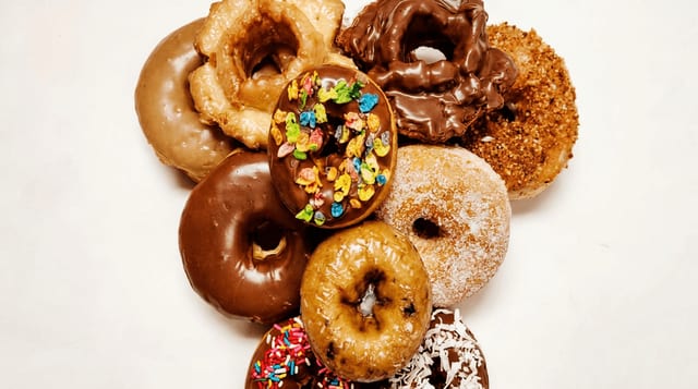 Assorted Donuts.